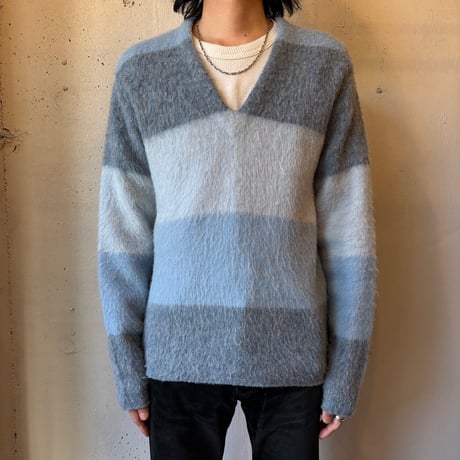 60-70s T.N.T ROBERT BRUCE Mohair Knit Sweater
