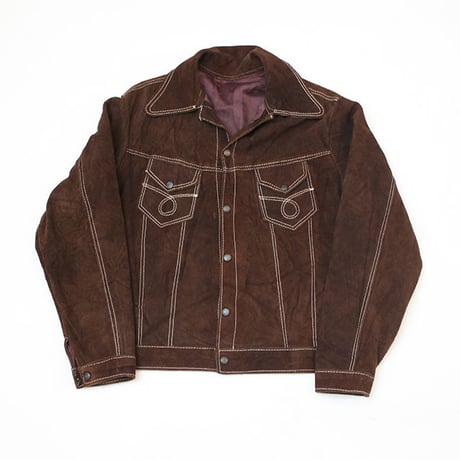 Suede Trucker Jacket