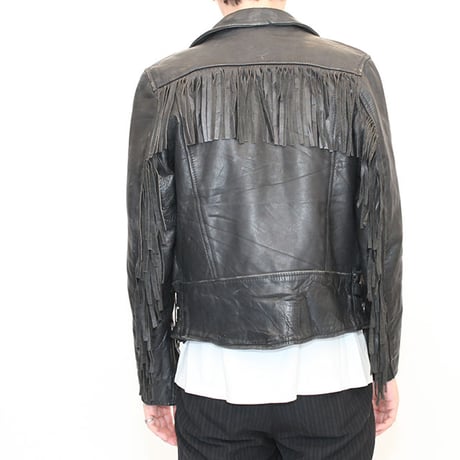 Fringe Leather Jacket