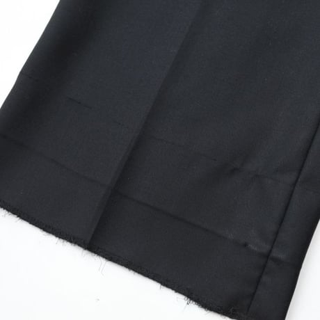Black Flared Slacks Pants