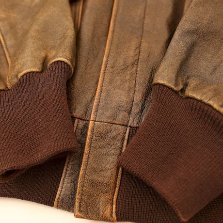 80's L.L.Bean A-2 Type Leather Jacket
