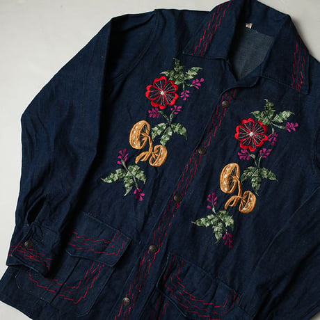 Embroidery Denim Jacket