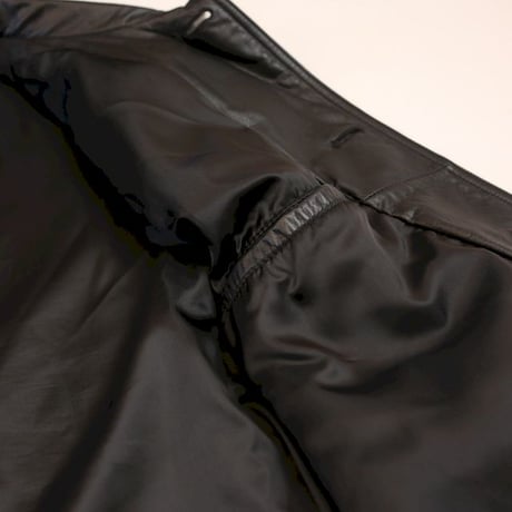 Black Leather Coat