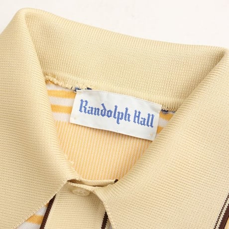 70's Knit Polo Shirt