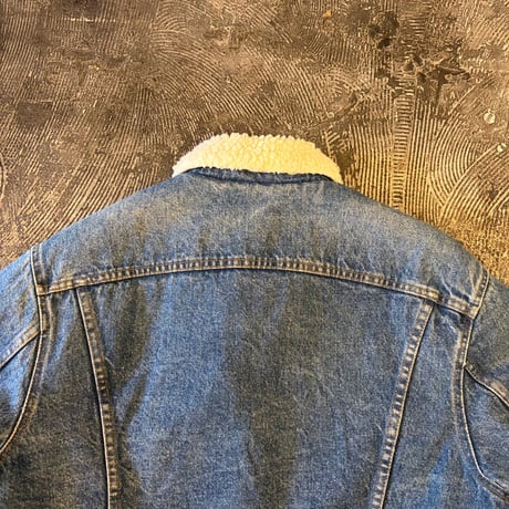 80-90s Levi's Denim Sherpa Trucker Jacket