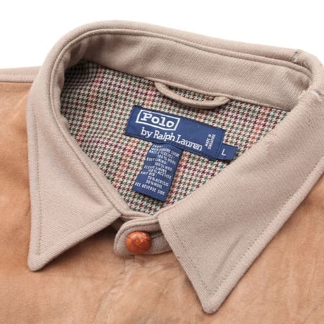 Ralph Lauren Suede × Wool Jacket