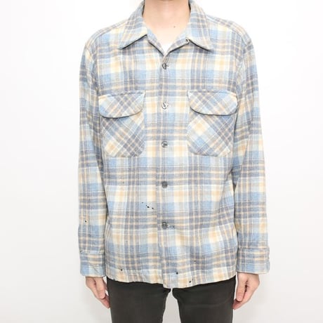 70s Pendleton Wool Plaid Loop Shirt