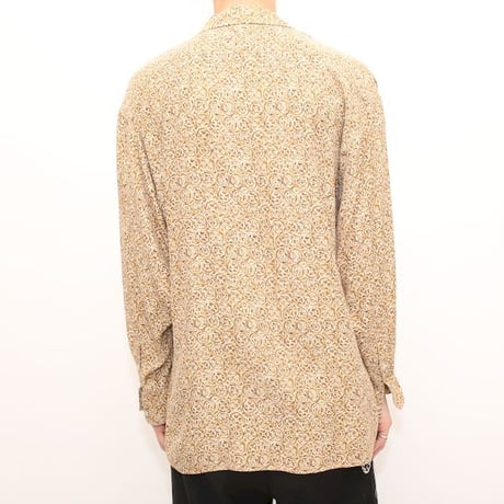 Open Collar L/S Shirt