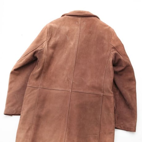 Vintage Nuback Leather Coat