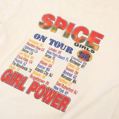 90's Spice Girls "Spice World Tour 98" T-Shirt