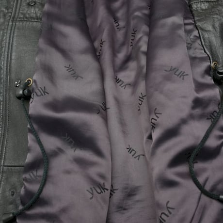 Black Leather Coat