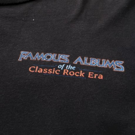 Famous Albums of the Classic Rock Era L/S T-Shirt