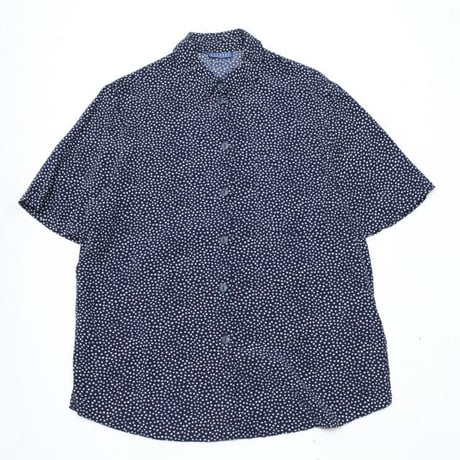 Rayon Dot Pattern S/S Shirt