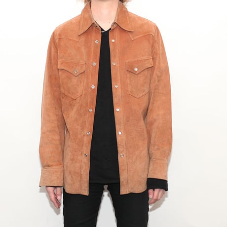 Suede Western Shirt