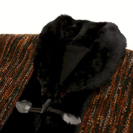 Rayon Ethnic Pattern  Boa Coat