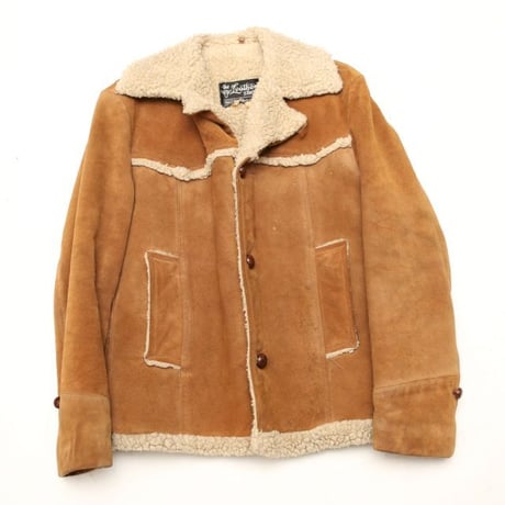 Suede Leather Shearing Coat