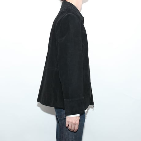 Black Suede Leather Jacket