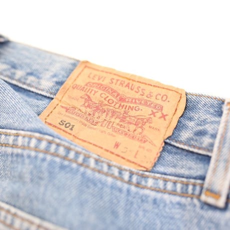 Euro Levi's 501 Damage Denim Pants
