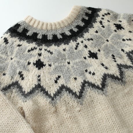 ノルディックセーター Vintage Nordic Sweater