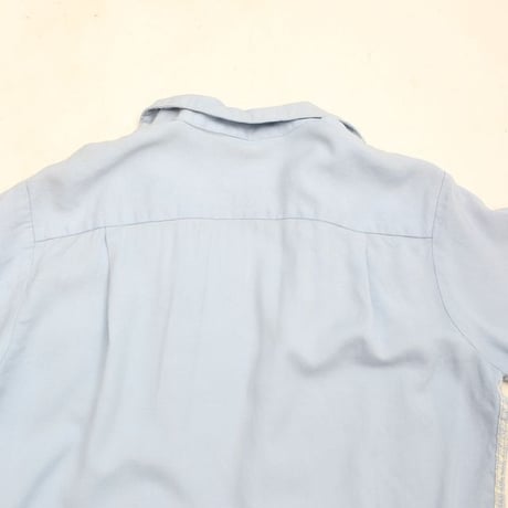 50's Rayon Italian collar Shirt