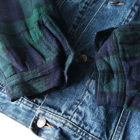 90s Gap Denim Jacket With Hoodie