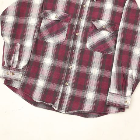 80-90s Field & Stream Cotton Heavy Flannel Shirt