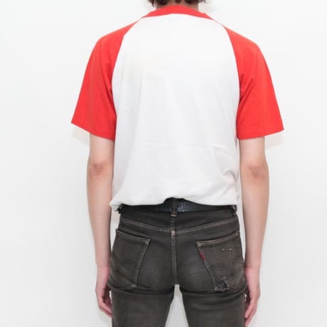 Old Mickey Raglan Sleeves T-Shirt