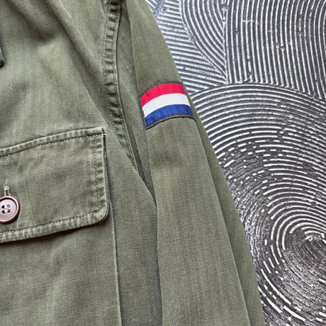 50s Dutch Military "HBT" Jacket