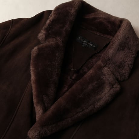 Vintage Yves Saint Laurent Mouton Coat
