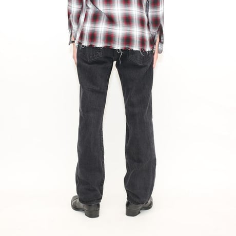 Levi's 501 Black Denim Pants MADE IN EGYPT