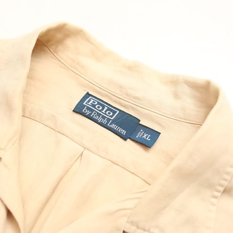 Polo by Ralph Lauren Linen Silk Open Collar S/S Shirt