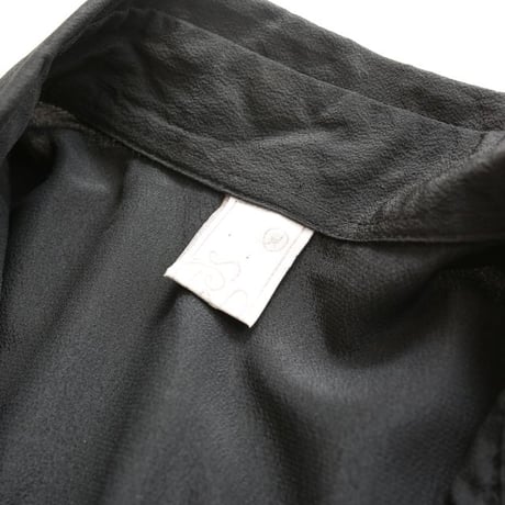 Layered Design Black Shirt