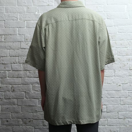 シルク 総柄シャツ Silk S/S Shirt