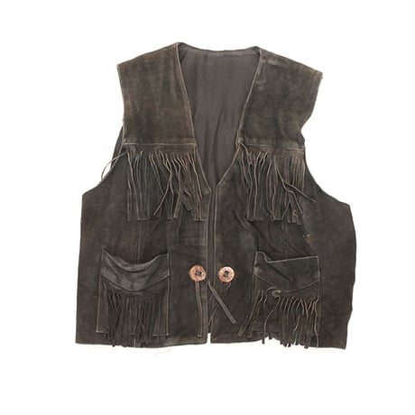 Fringe Suede Vest