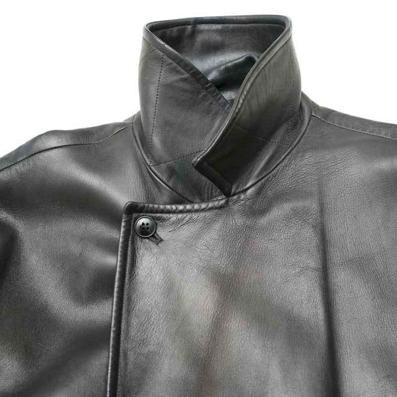 Agnes b. Black Leather Coat MADE IN FRANCE | St Agnes b. Black Leather Coat MADE IN FRANCE | St