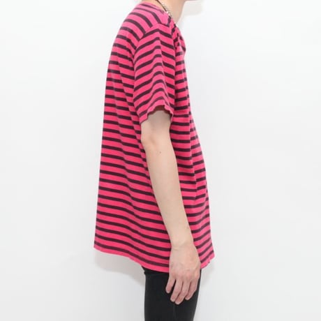Red × Black Border T-Shirt