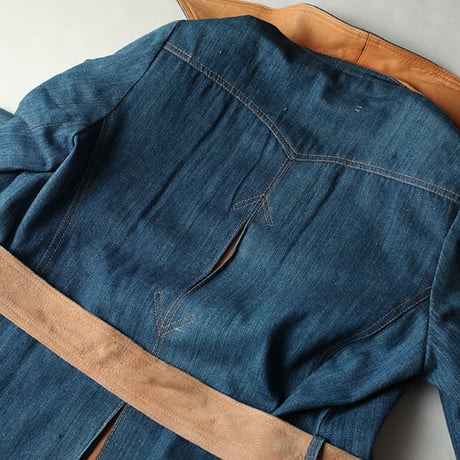 Skinny Denim Coat