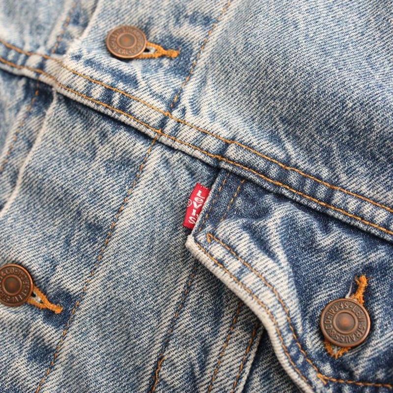 Levi's デニムジャケット Gジャン 70507 USA グレー 【公式通販】