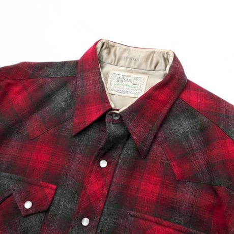 H BAR C Wool Western Shirt
