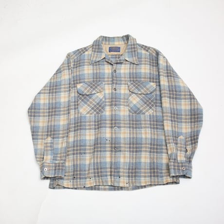 70s Pendleton Wool Plaid Loop Shirt
