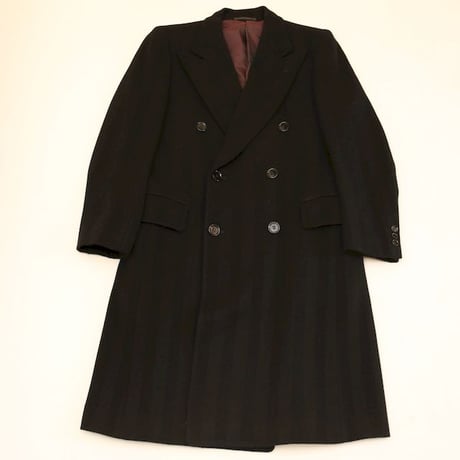 Double-Breasted Chesterfield Coat