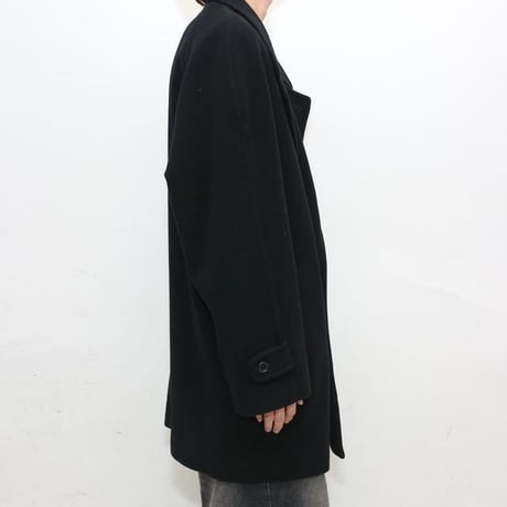 Cashmere Wool Double Breasted Coat
