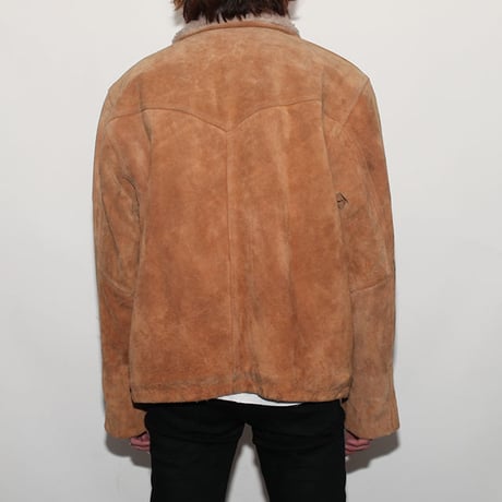 Suede Boa jacket