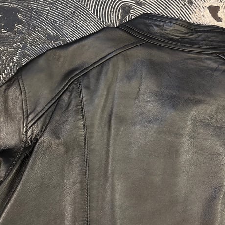 Double Zip Black Leather Jacket