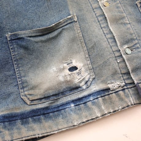 80s Coverall Denim Jacket