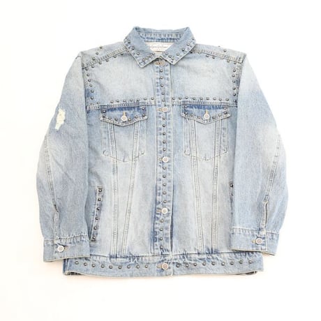 Studs Design Denim Jacket