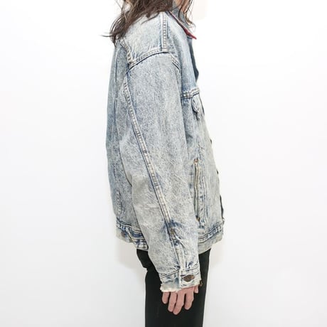 90s Levi's Liner Flannel Denim Jacket 70417-9319