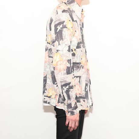 Flower Pattern L/S Shirt