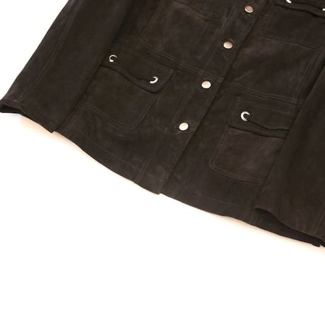 Black Suede Leather Jacket