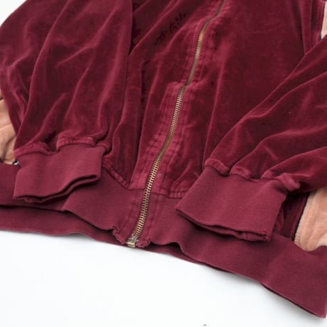 Velour Track Jacket